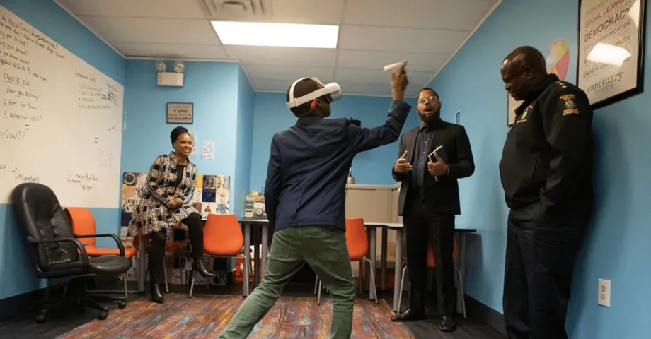 Virtual reality brings prisoners and their families closer together