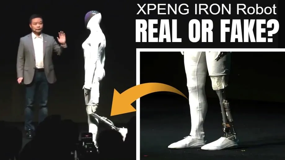 Xpeng का IRON ह्यूमनॉइड इंसान की तरह चलता है, 2026 में स्टोरों में पहुंचेगा