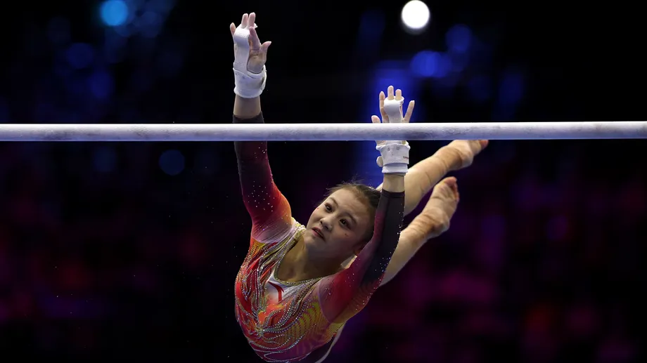 China Edges US for First Women's Gymnastics World Team Gold Since 2006